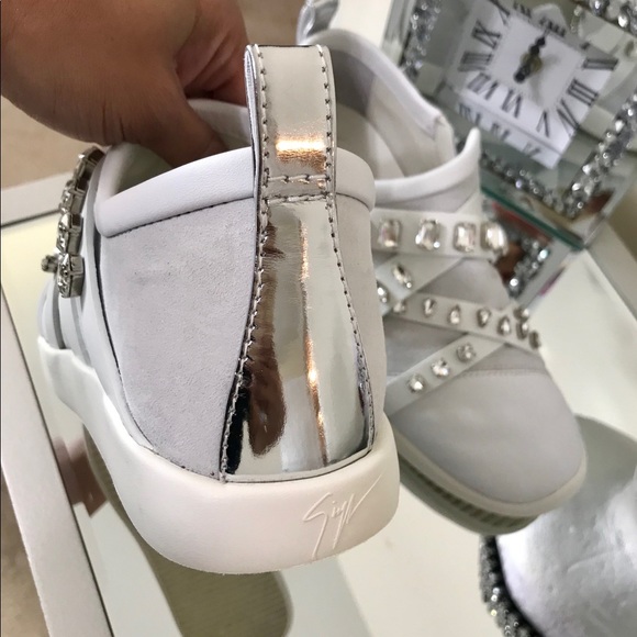 Giuseppe Zanotti Jeweled Sneakers - Picture 6 of 8